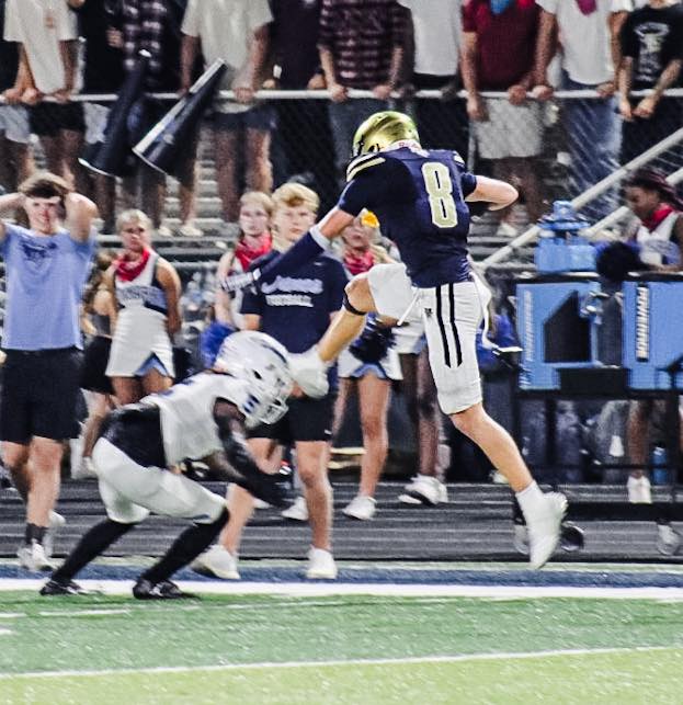 West football leaps over Denmark to remain undefeated in region play